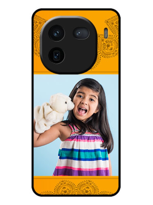 Custom iQOO 12 5G Custom Glass Phone Case - Photo Wedding Design