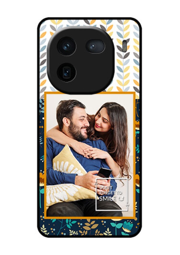 iQOO 12 5G Custom Glass Phone Case - Pattern Design