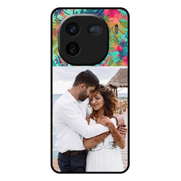 iQOO 12 5G Custom Glass Phone Case - Watercolor Floral Design iQOO 12 5G Custom Glass Phone Case - Watercolor Floral Design