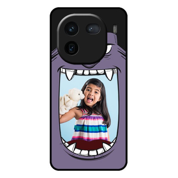 iQOO 12 5G Custom Glass Phone Case - Angry Monster Design