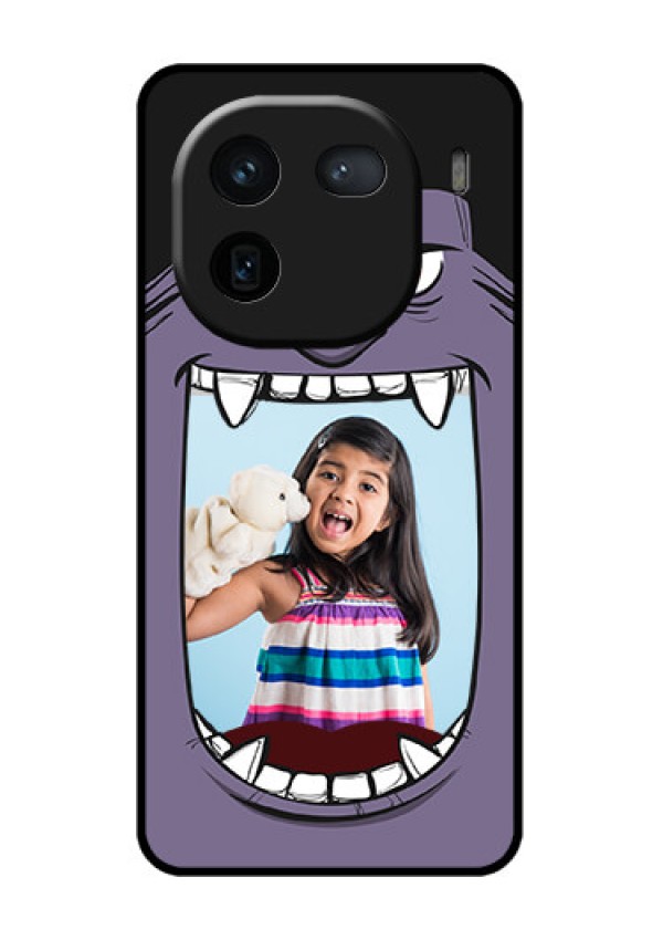 iQOO 12 5G Custom Glass Phone Case - Angry Monster Design
