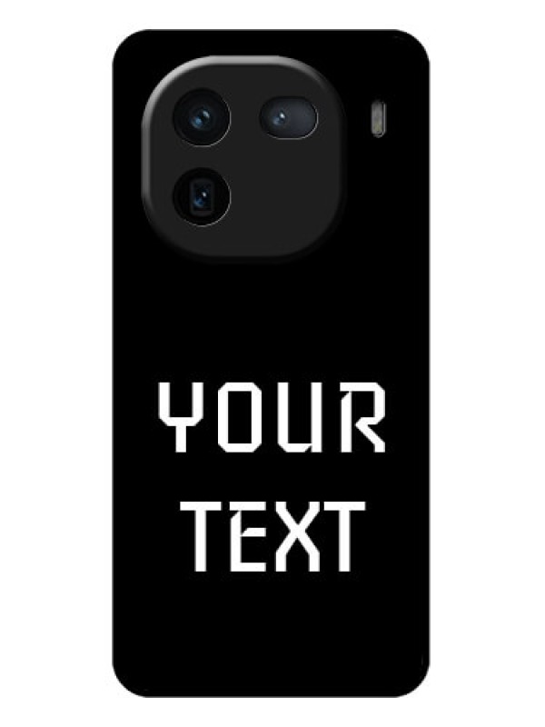 Custom iQOO 12 5G Custom Glass Phone Case - Your Name Design