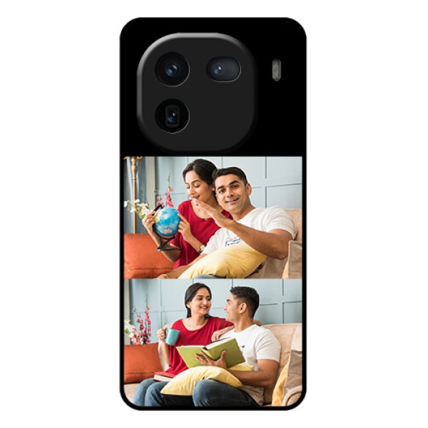 iQOO 12 5G Custom Glass Phone Case - 2 Images Design