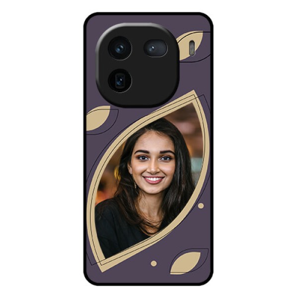 iQOO 12 5G Custom Glass Phone Case - Falling Leaf Design