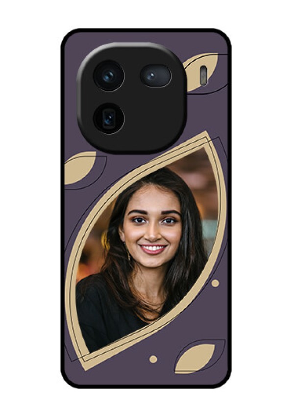iQOO 12 5G Custom Glass Phone Case - Falling Leaf Design