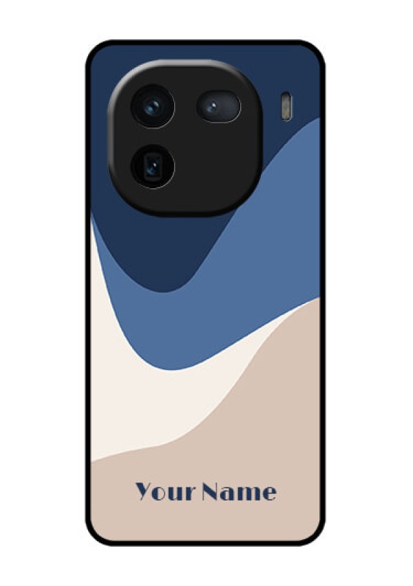 iQOO 12 5G Custom Glass Phone Case - Abstract Drip Art Design