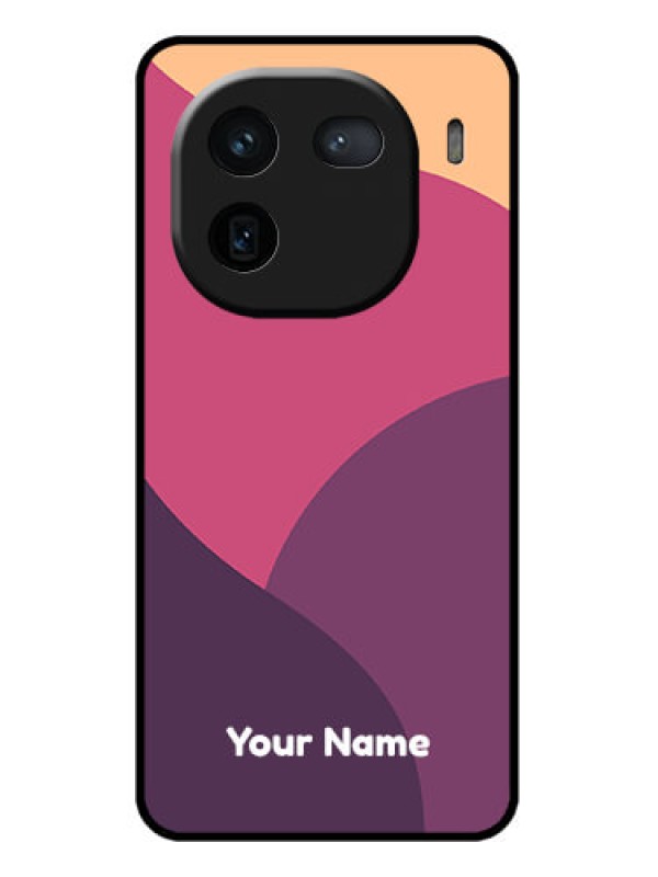 Custom iQOO 12 5G Custom Glass Phone Case - Mixed Multi - Colour Abstract Art Design