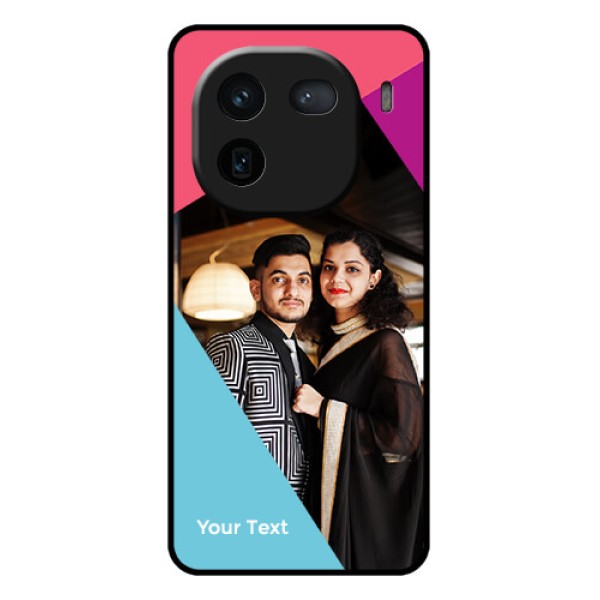iQOO 12 5G Custom Glass Phone Case - Stacked Triple Colour Design iQOO 12 5G Custom Glass Phone Case - Stacked Triple Colour Design