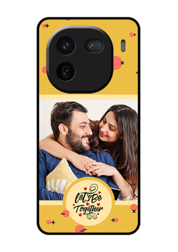 iQOO 12 5G Custom Glass Phone Case - Lets Be Together Design