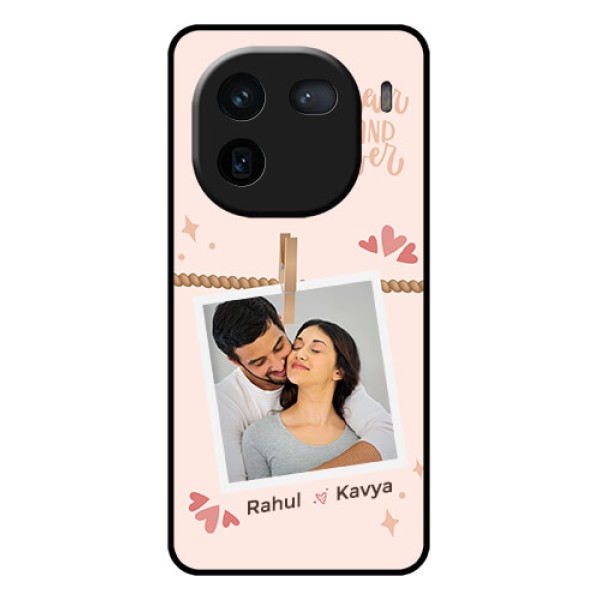 iQOO 12 5G Custom Glass Phone Case - Forever And Ever Love Design iQOO 12 5G Custom Glass Phone Case - Forever And Ever Love Design