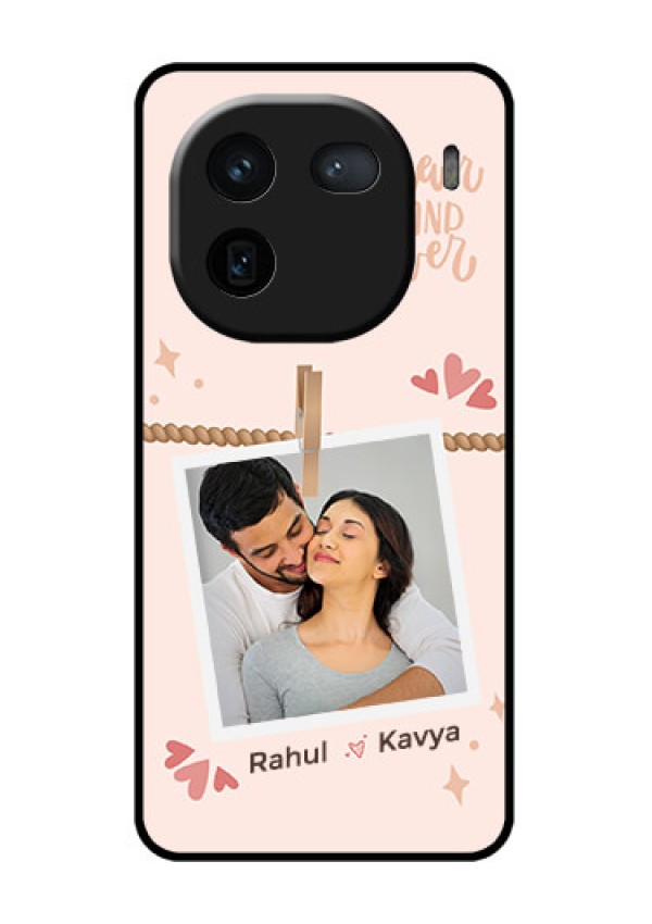 iQOO 12 5G Custom Glass Phone Case - Forever And Ever Love Design