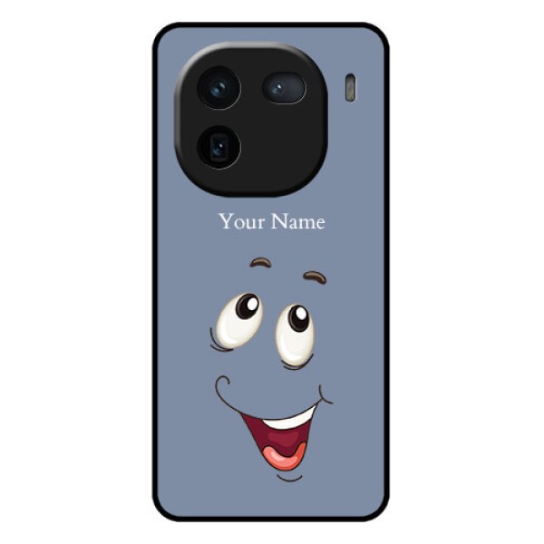 iQOO 12 5G Custom Glass Phone Case - Laughing Cartoon Face Design iQOO 12 5G Custom Glass Phone Case - Laughing Cartoon Face Design