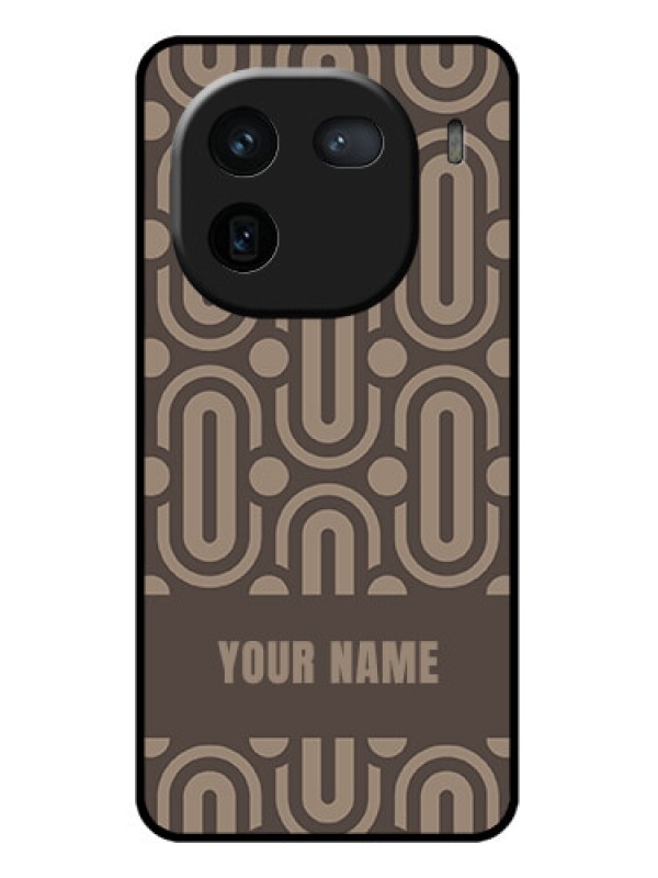 Custom iQOO 12 5G Custom Glass Phone Case - Captivating Zero Pattern Design