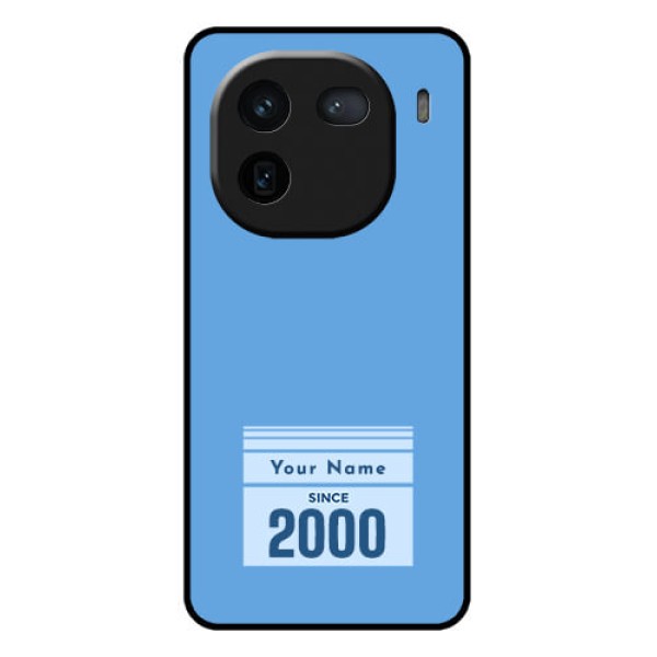 iQOO 12 5G Custom Glass Phone Case - Custom Year Of Birth Design iQOO 12 5G Custom Glass Phone Case - Custom Year Of Birth Design