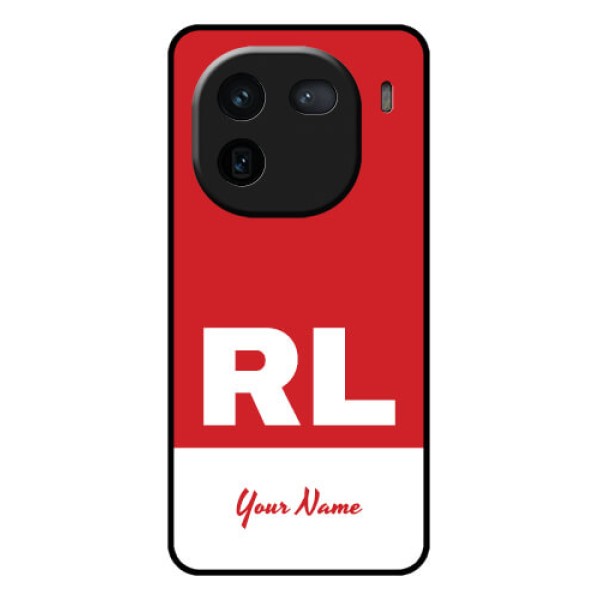 iQOO 12 5G Custom Glass Phone Case - Dual Tone Custom Text Design iQOO 12 5G Custom Glass Phone Case - Dual Tone Custom Text Design