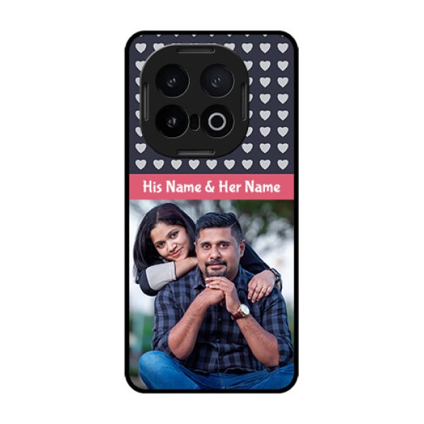 iQOO 13 5G Custom Glass Phone CaseLove Symbols Design