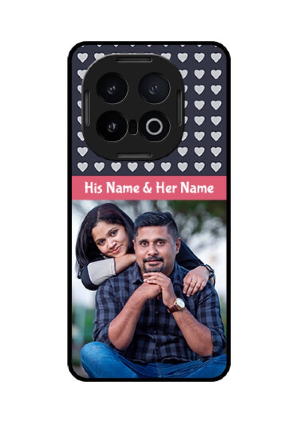 iQOO 13 5G Custom Glass Phone CaseLove Symbols Design