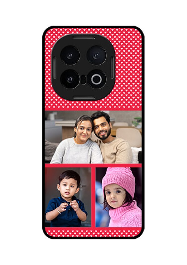 iQOO 13 5G Custom Glass Phone CaseBulk Photo Upload Design