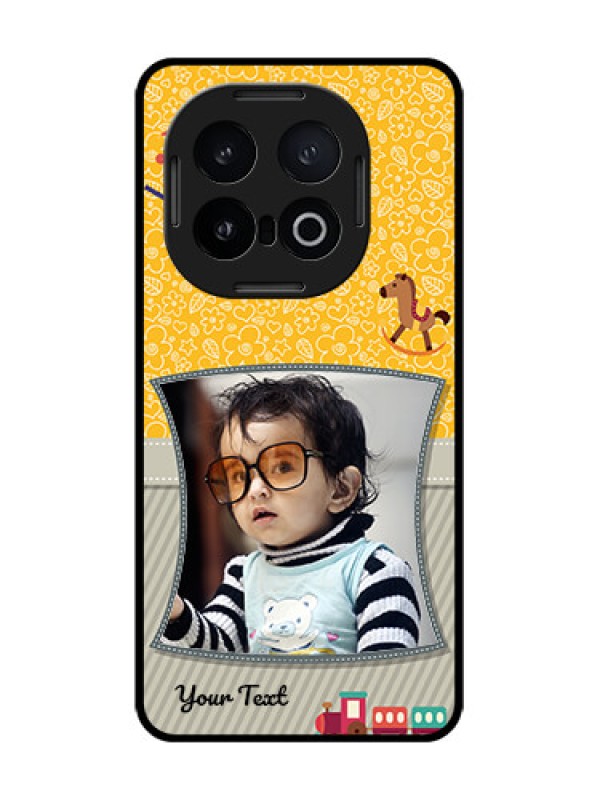 Custom iQOO 13 5G Custom Glass Phone CaseBaby Picture Upload Design