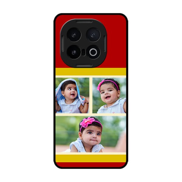 iQOO 13 5G Custom Glass Phone CaseMultiple Pic Upload Design