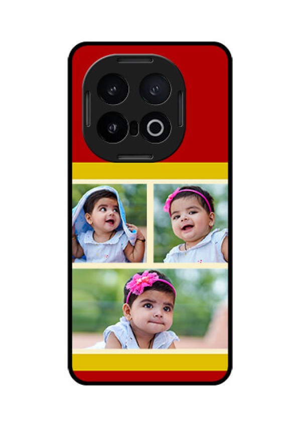 iQOO 13 5G Custom Glass Phone CaseMultiple Pic Upload Design