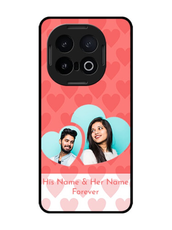 Custom iQOO 13 5G Custom Glass Phone CaseCouple Pic Upload Design