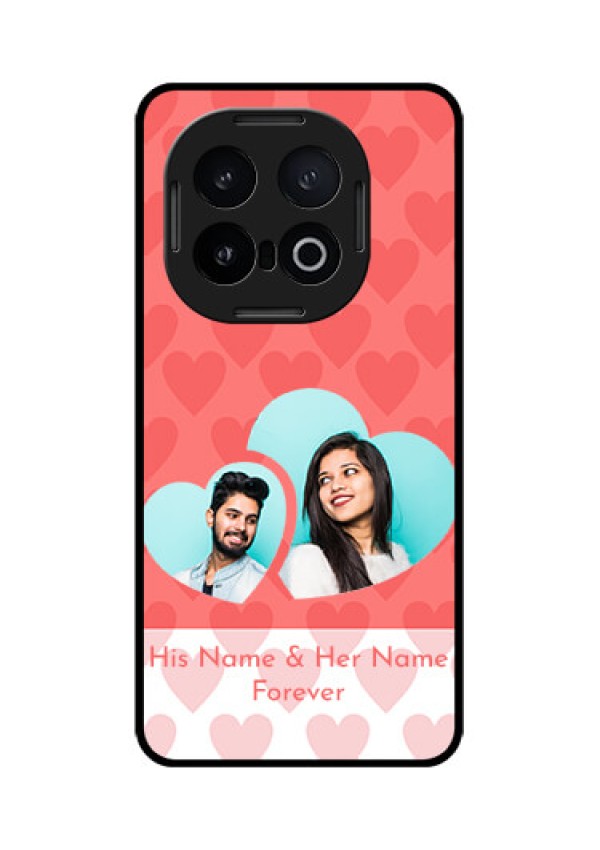 iQOO 13 5G Custom Glass Phone CaseCouple Pic Upload Design