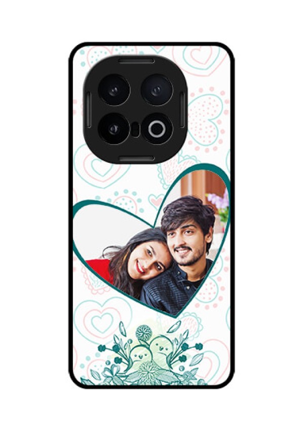 iQOO 13 5G Custom Glass Phone CasePremium Couple Design