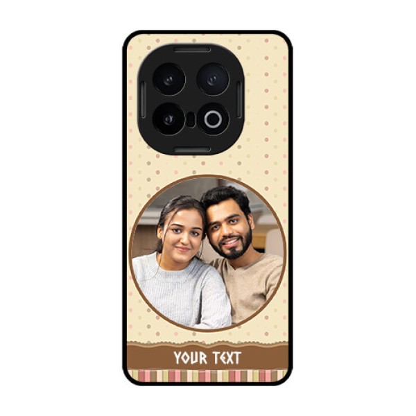 iQOO 13 5G Custom Glass Phone CaseBrown Dotted Mobile Case Design iQOO 13 5G Custom Glass Phone CaseBrown Dotted Mobile Case Design