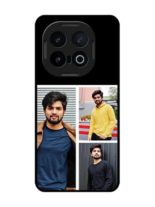 Custom iQOO 13 5G Custom Glass Phone CaseUpload Multiple Picture Design