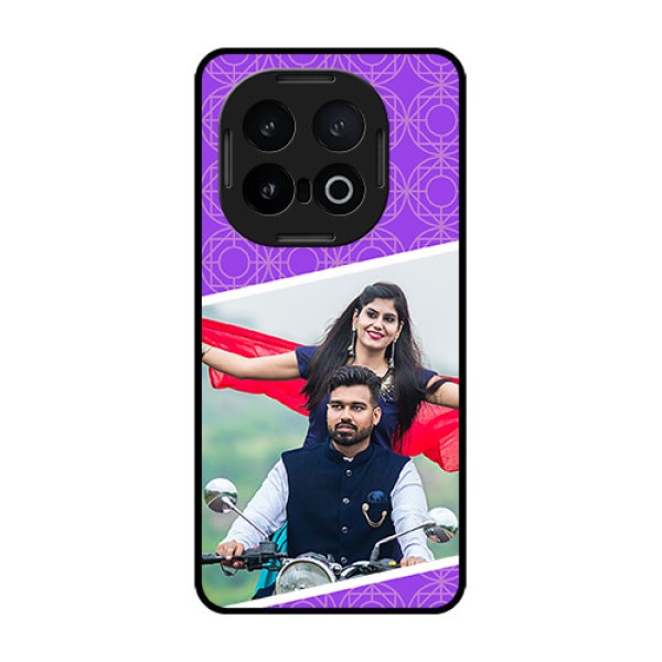 iQOO 13 5G Custom Glass Phone CaseViolet Color Pattern Design iQOO 13 5G Custom Glass Phone CaseViolet Color Pattern Design