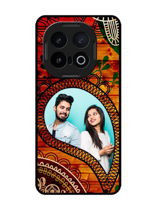 Custom iQOO 13 5G Custom Glass Phone CaseAbstract Colorful Design