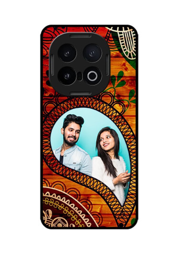 iQOO 13 5G Custom Glass Phone CaseAbstract Colorful Design