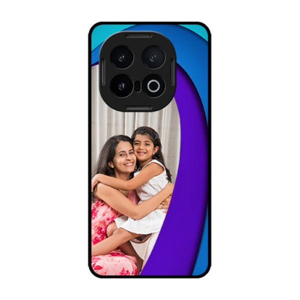 iQOO 13 5G Custom Glass Phone CaseSimple Pattern Design