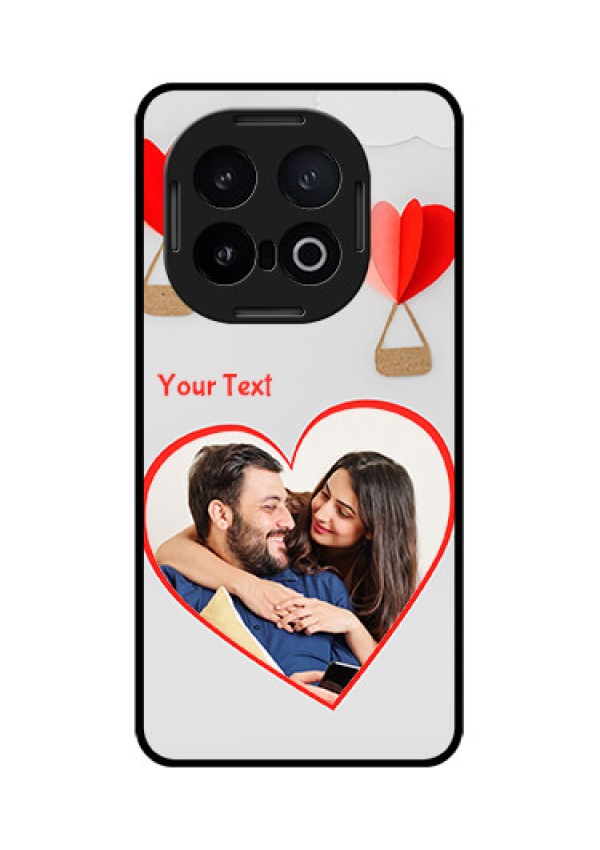 iQOO 13 5G Custom Glass Phone CaseParachute Love Design