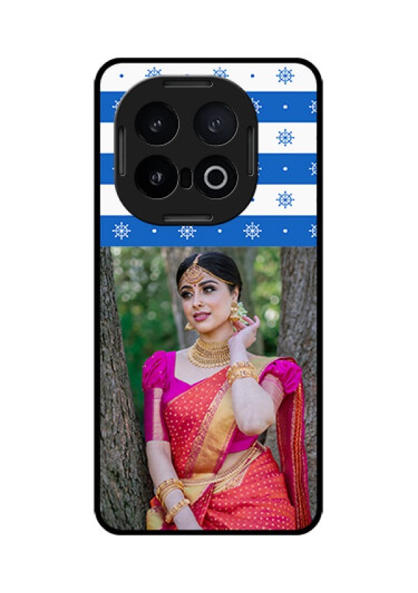 iQOO 13 5G Custom Glass Phone CaseSnow Pattern Design