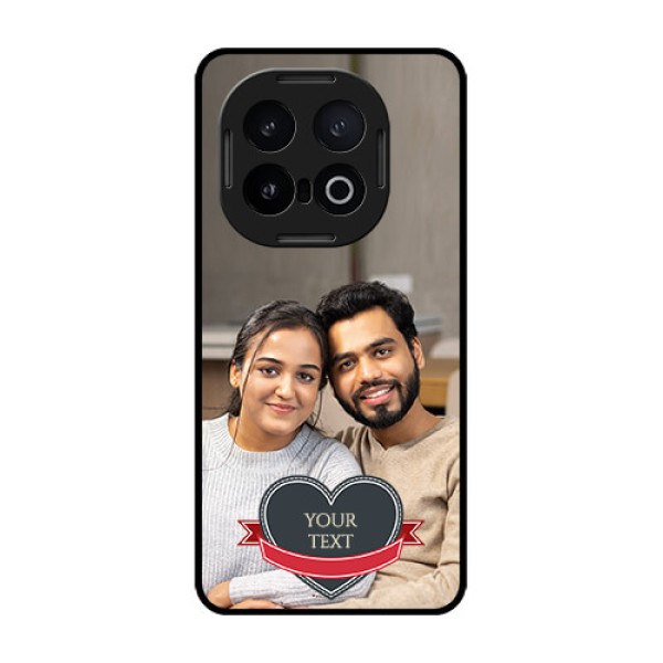 iQOO 13 5G Custom Glass Phone CaseJust Married Couple Design