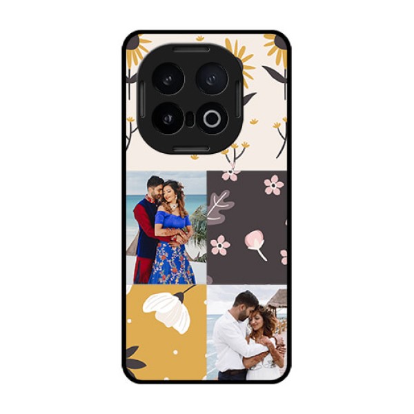 iQOO 13 5G Custom Glass Phone Case3 Images With Floral Design iQOO 13 5G Custom Glass Phone Case3 Images With Floral Design