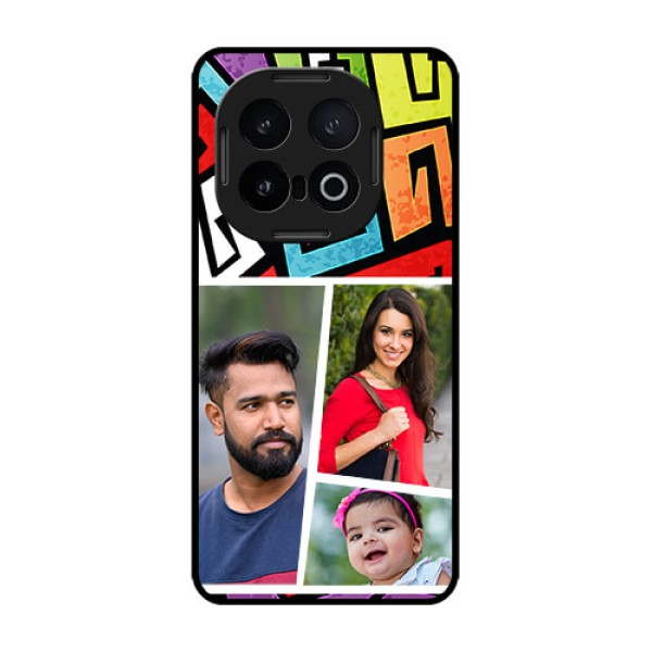 iQOO 13 5G Custom Glass Phone CaseGraffiti Pattern Design