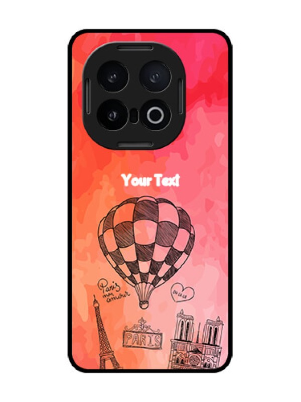 Custom iQOO 13 5G Custom Glass Phone CaseParis Theme Design