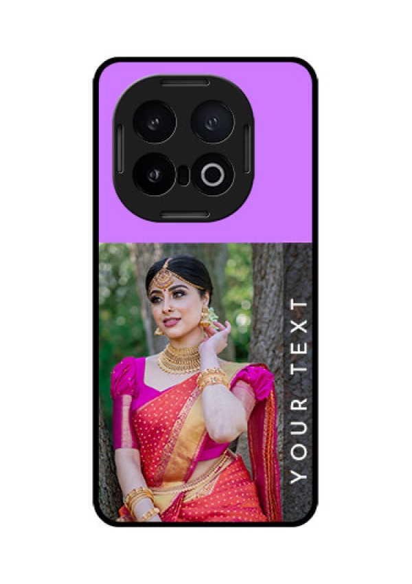 iQOO 13 5G Custom Glass Phone CaseBirthday Icons Design