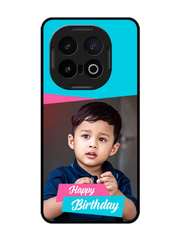 Custom iQOO 13 5G Custom Glass Phone CaseImage Holder With 2 Color Design