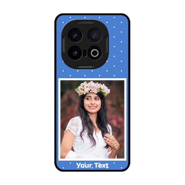 iQOO 13 5G Custom Glass Phone CasePolka Dots Design