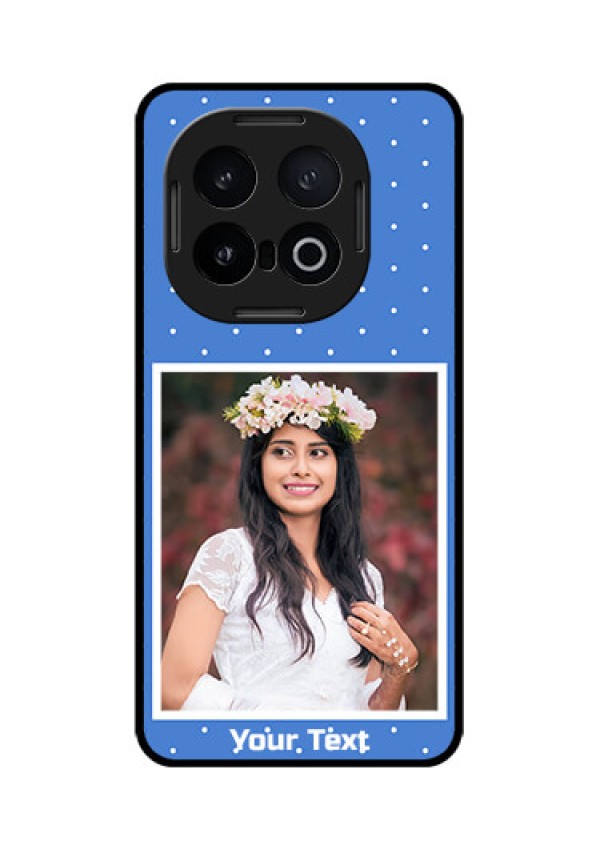 iQOO 13 5G Custom Glass Phone CasePolka Dots Design