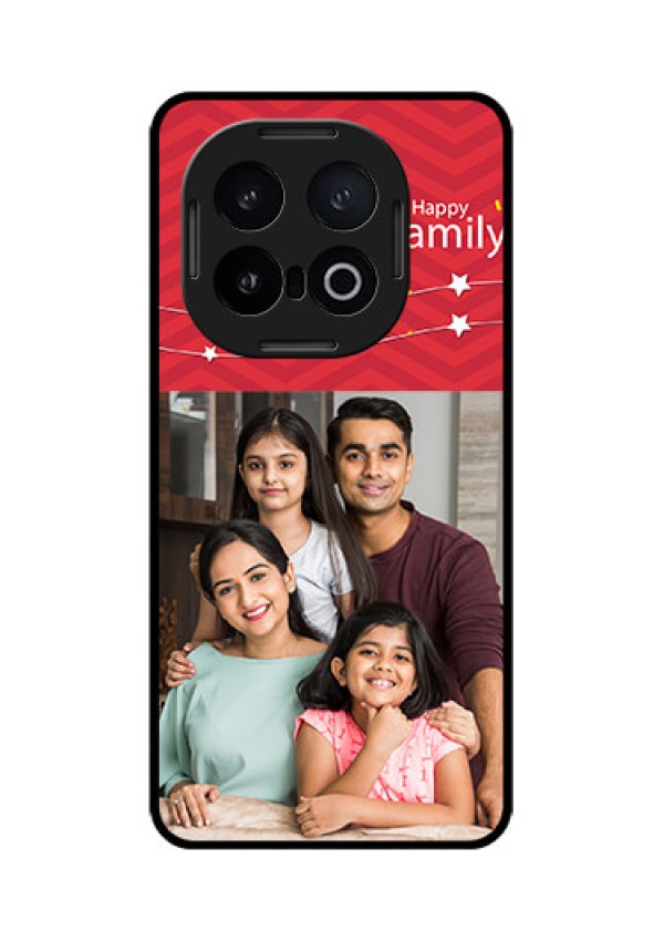iQOO 13 5G Custom Glass Phone CaseHappy Family Design