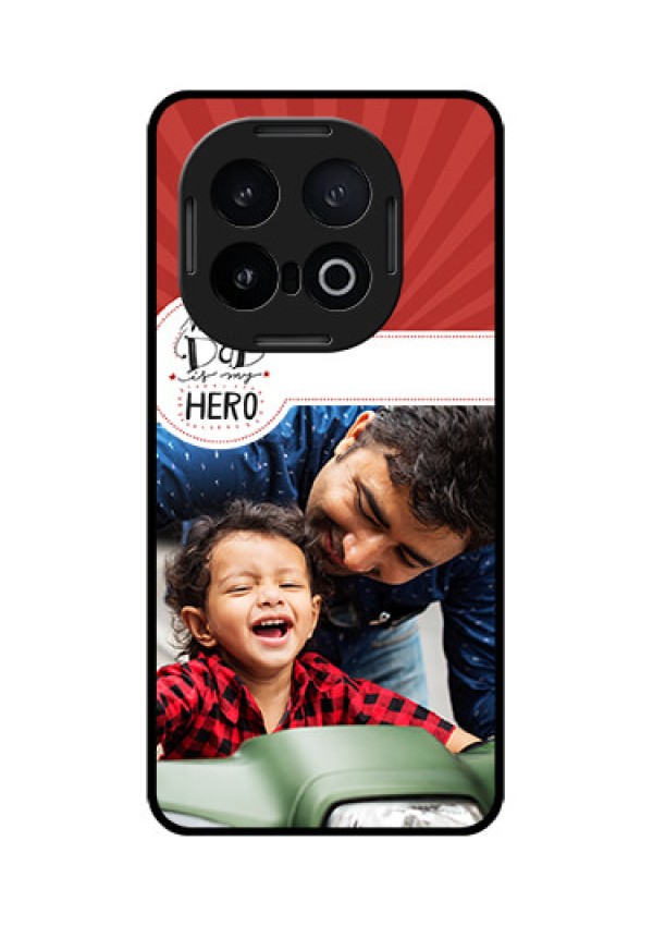 iQOO 13 5G Custom Glass Phone CaseMy Dad Hero Design