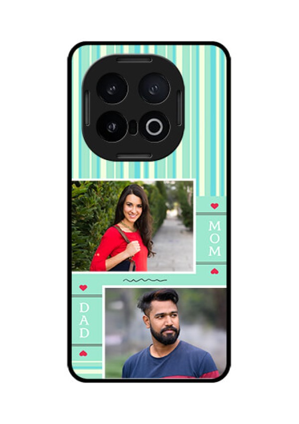 iQOO 13 5G Custom Glass Phone CaseMom and Dad Pic Design