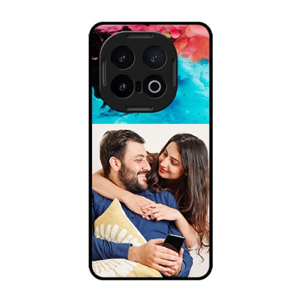 iQOO 13 5G Custom Glass Phone CaseQuote With Acrylic Painting Design