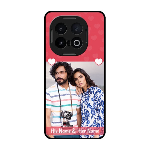 iQOO 13 5G Custom Glass Phone CaseSimple Love Design