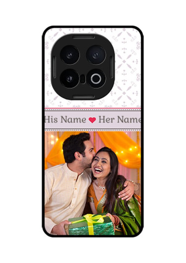 iQOO 13 5G Custom Glass Phone CaseWith Photo And Ethnic Design